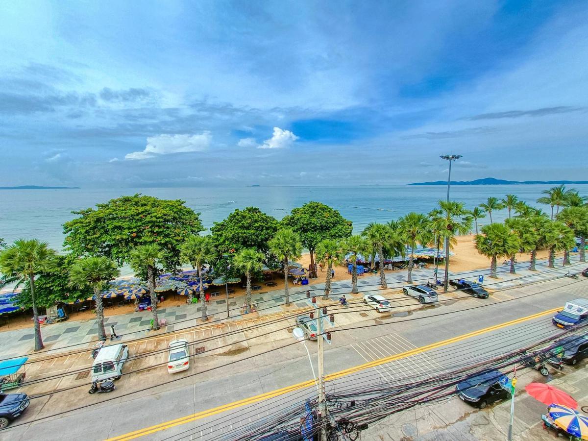 Happy Vikings - Beachfront Hotell Jomtien Beach Exteriör bild